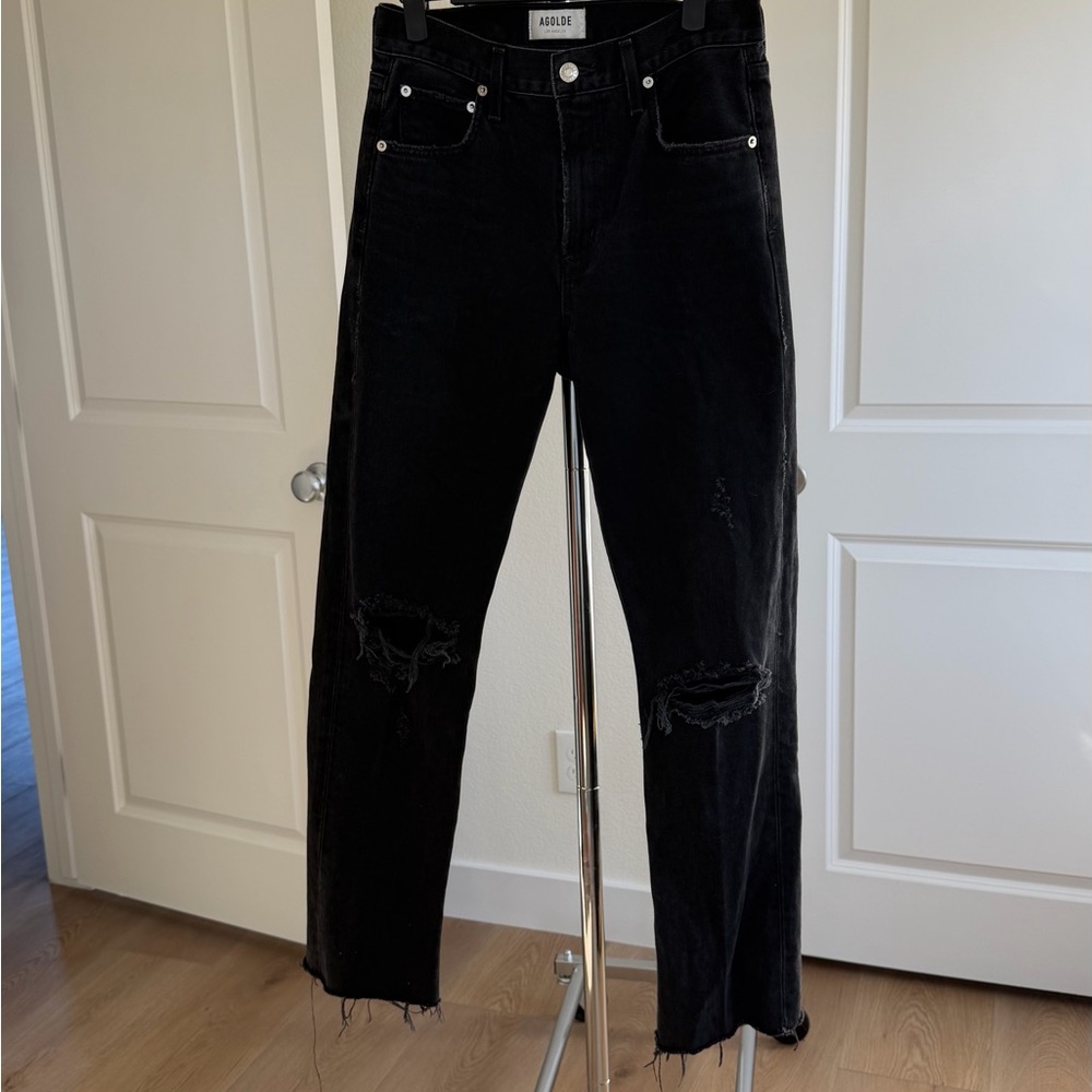 Agolde Black Denim Jeans